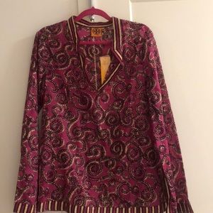 Tory Burch Tunic NWT Sz 14